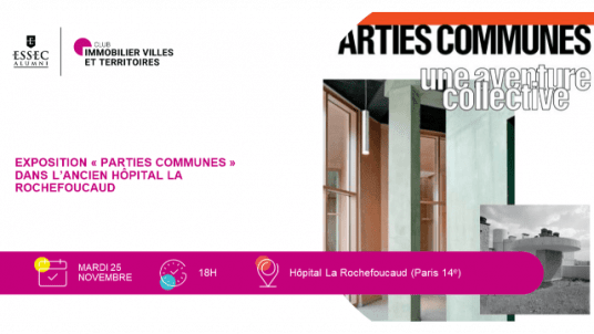 Exposition "Parties communes" dans l'ancien Hôpital La Rochefoucauld
