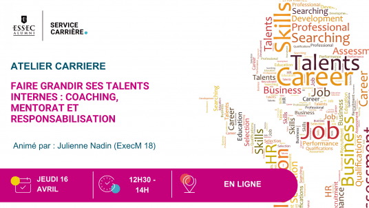 Nouveau webinaire : Faire grandir ses talents internes : coaching, mentorat et responsabilisation