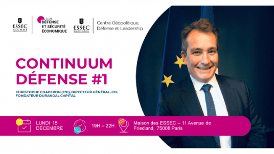 Continuum Défense #1 : Christophe Chaperon (E91), Directeur Général, co-fondateur Durandal Capital