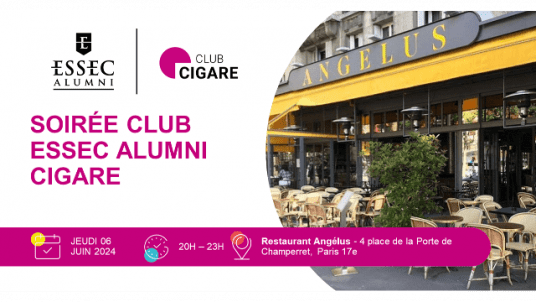 Soirée Club ESSEC Alumni Cigare