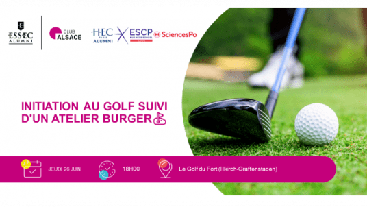 Initiation au Golf ou mini-tournoi suivi d'un atelier Burger⛳
