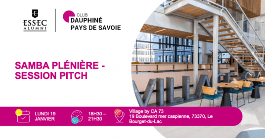SAMBA Plénière - Session Pitch