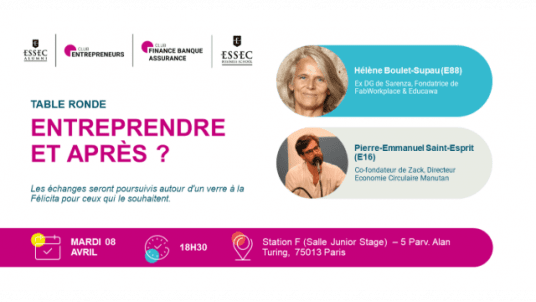 Table ronde ~ Entreprendre, et après ? 