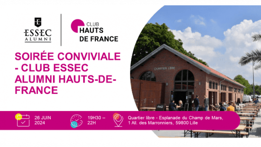 Soirée conviviale - Club ESSEC Alumni Hauts-de-France