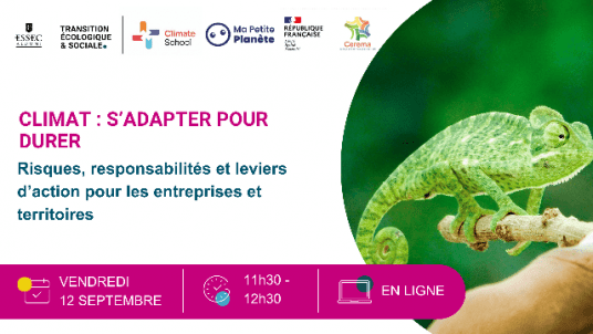 Webinaire : Climat : s’adapter pour durer 