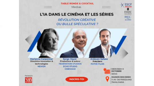 [COMPLET] Conférence ~ L’IA dans le cinéma et les séries :  Révolution créative ou bulle spéculative ?  Décryptage de l’impact réel sur les séries et films