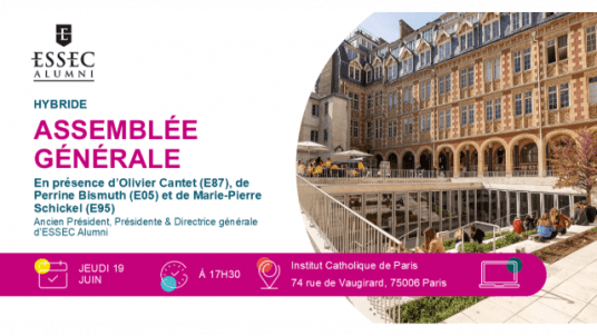 Ordinary general meeting 2025 ESSEC Alumni - IN PERSON