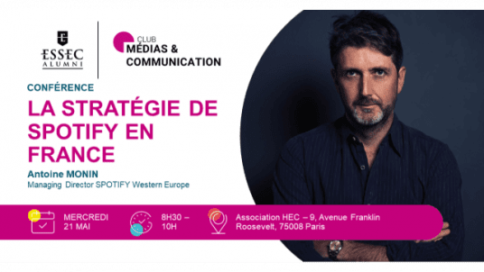 La stratégie de SPOTIFY en France avec Antoine MONIN - Managing Director SPOTIFY Western Europe