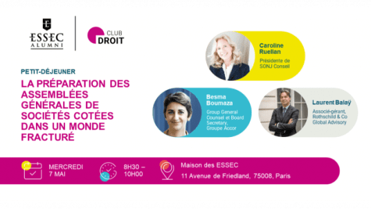 [REPORTÉ] La préparation des assemblées générales de sociétés cotées dans un monde fracturé
