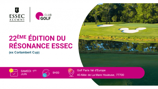 Golf ~ 22ème édition du Résonance ESSEC (ex Cortambert Cup)