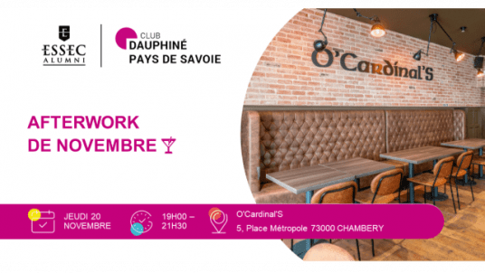 Afterwork de Novembre🍸
