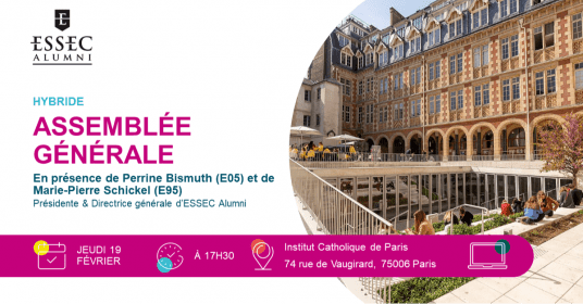 Assemblée générale ESSEC Alumni 2026 - EN PRÉSENTIEL 