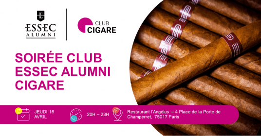 Soirée Club ESSEC Alumni Cigare