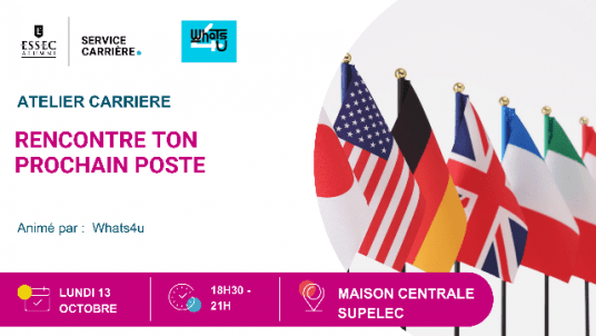 Rencontre ton prochain poste du 13 au 17 octobre