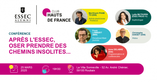 Après l'ESSEC, oser prendre des chemins insolites...