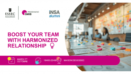 [ANNULE] Boost Your Team with Harmonized Relationship  💡  - Animé par Agnès Grisard