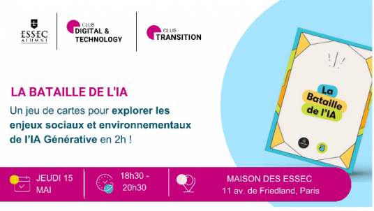 La Bataille de l'IA - Un jeu de cartes pour explorer les enjeux sociaux et environnementaux de l’IA Générative en 2h !
