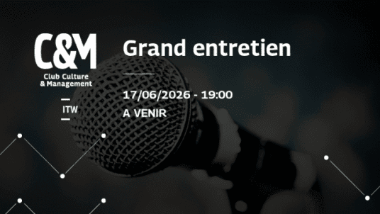 Grand entretien avec une personnalité du secteur culturel