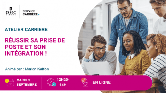Webinaire : Réussir sa prise de poste et son intégration ! 