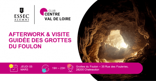 Afterwork & Visite guidée des Grottes du Foulon