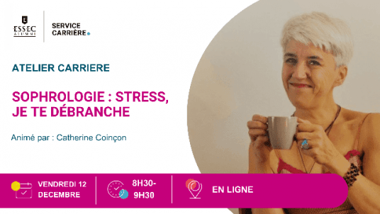 Nouveau webinaire de Sophrologie : Stress, je te débranche