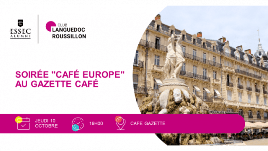 Soirée "Café Europe" au Gazette Café (Montpellier)