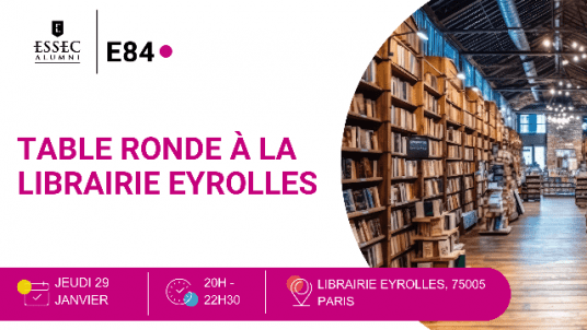 ESSEC 84 - Table ronde à la librairie Eyrolles