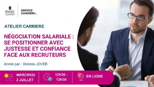 Webinaire : Négociation salariale : se positionner avec justesse et confiance face aux recruteurs 