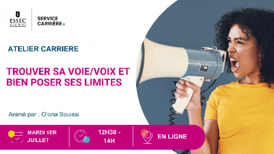 Webinaire : Réussir au féminin - Trouver sa voie/voix et bien poser les limites