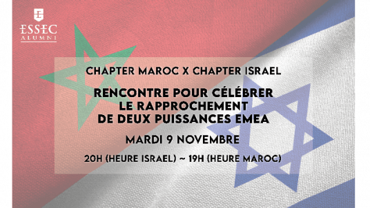 Chapter Maroc x Chapter Israël - une rencontre pour célébrer le rapprochement de ces deux puissances EMEA