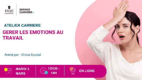Webinaire : Gérer les émotions au travail