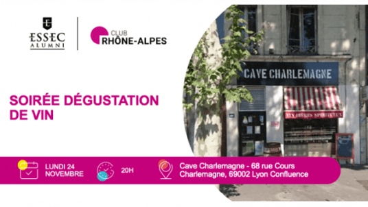 Soirée Dégustation de Vin ~ Club Rhône-Alpes 