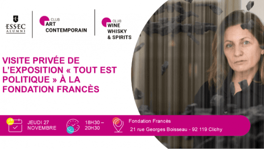 Visite privée de l’exposition « Tout est politique »  à la Fondation Francès