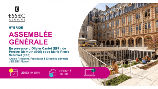 Ordinary general meeting 2025 ESSEC Alumni - LIVE BROADCAST