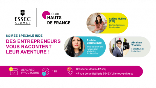 Soirée spéciale Inde : des entrepreneurs vous racontent leur aventure !