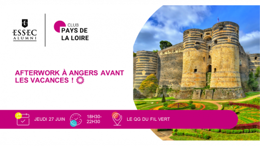 Afterwork à Angers avant les vacances ! ☀️