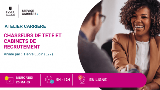 Webinaire : Les chasseurs de tête et cabinets de recrutement