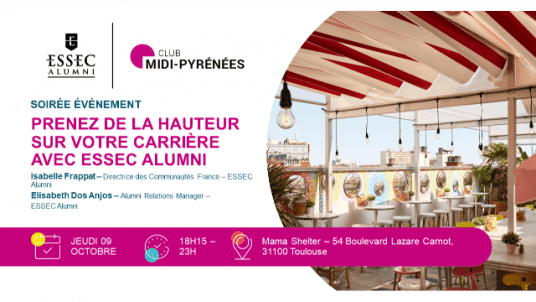 Prenez de la hauteur sur votre carrière avec ESSEC Alumni