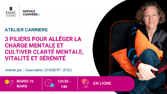  Webinaire  : 3 piliers pour alléger la charge mentale et cultiver clarté mentale, vitalité et sérénité 